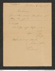 Nachlass Franz Steindachner, Brief von Franz Sikora an das k.k. naturhistorische Hofmuseum (02.08.1896), Inv.Nr. 482.06, Seite 1